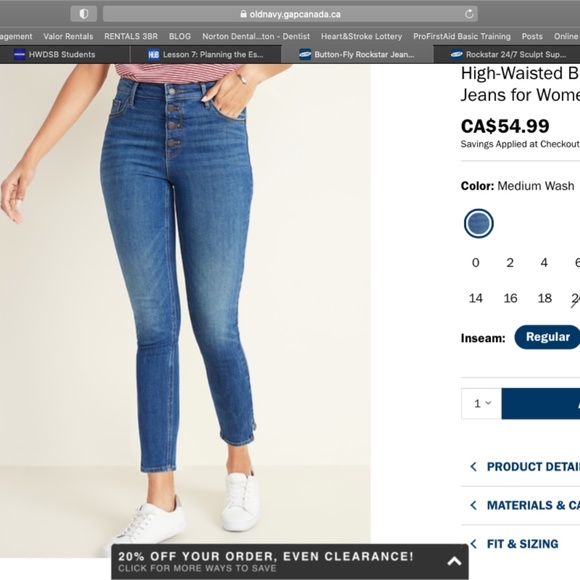 High Rise Jeans - Picture 2 of 2